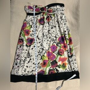 Jonathan Martin Multicolor Strapless Dress